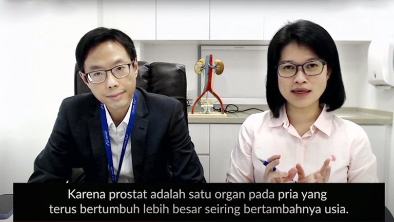 Dr Lie Kwok Ying Featured on Smarter Health Discusses About New Treatments for BPH